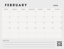 2026 AccesSurf Wall Calendar