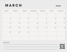 2026 AccesSurf Wall Calendar