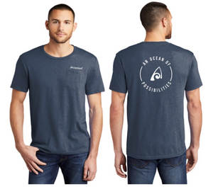 Logo Pocket T-Shirt- Unisex/Mens